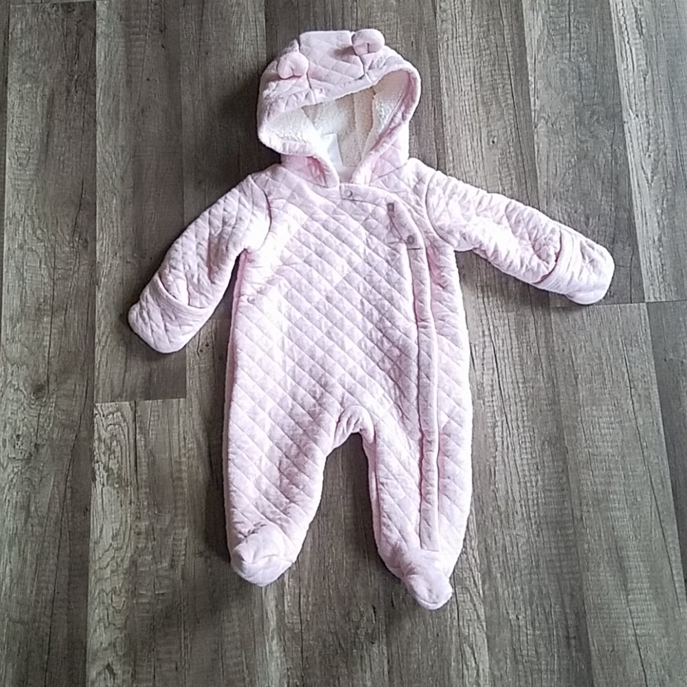 Carters & Laura Ashley Pink Winter Onsie Prams - Picture 8 of 13